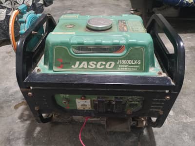 jasco 1.5 kv ha gernater new condition ma ha gas petrol dono pay ha