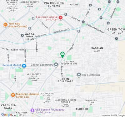 68 Marla 50 Ft Front Commercial Plot For Sale In Johar Town Hot Location