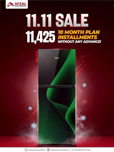 Afzal electronics get All home appliances on zero markup
