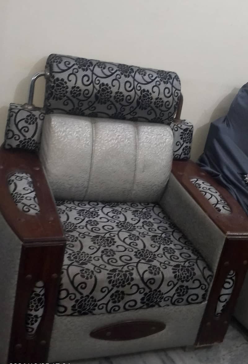 Luxury Sofa Set/ 6 Seater Wooden Sofa/ Living Room Sofa 0