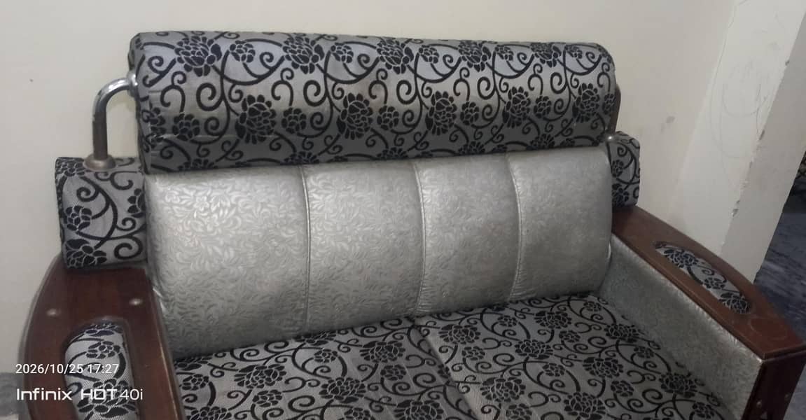 Luxury Sofa Set/ 6 Seater Wooden Sofa/ Living Room Sofa 2