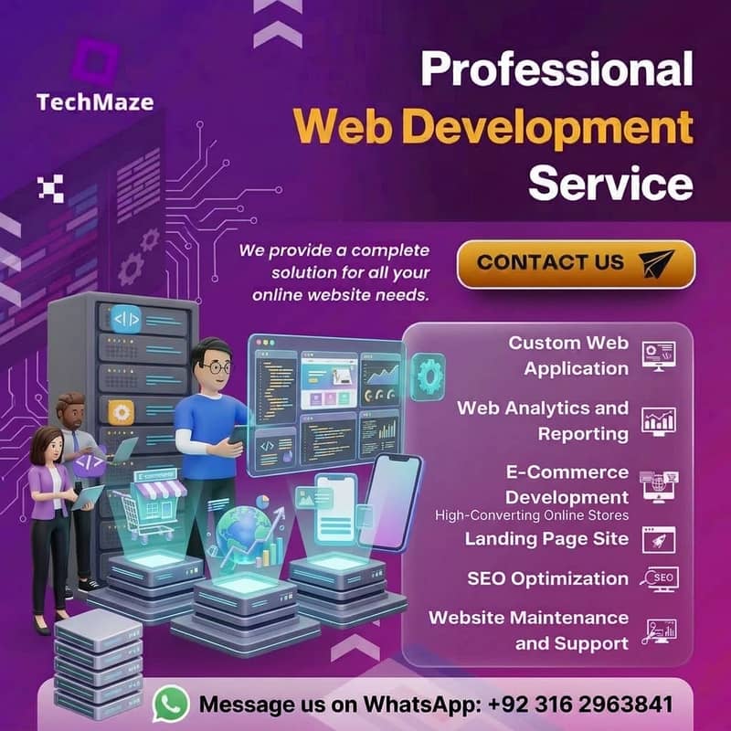 Professional Web & Custom Software Development Services 0