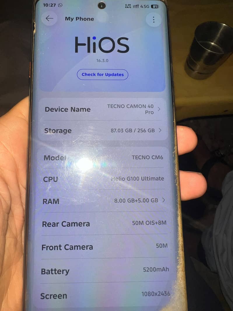 Tecno CAMON 40 Pro 0