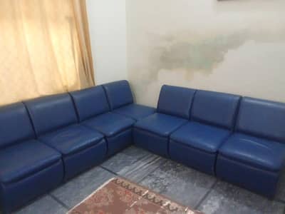 Bluse Colored Sofa set available in attock