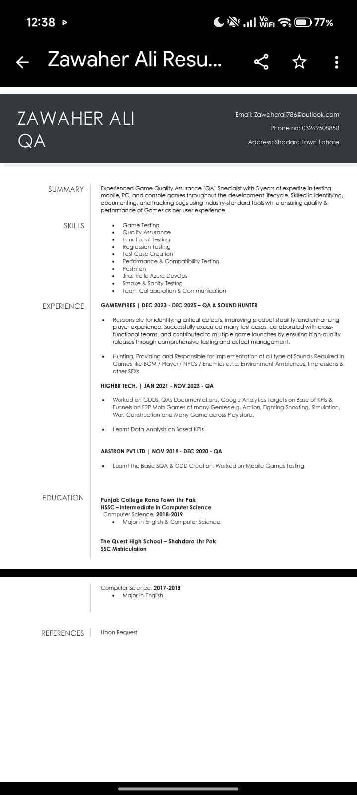 Job Needed - Any Type 0