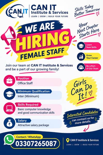 Job for active girls