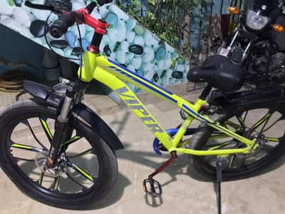 byCycle with jumper and disc brake