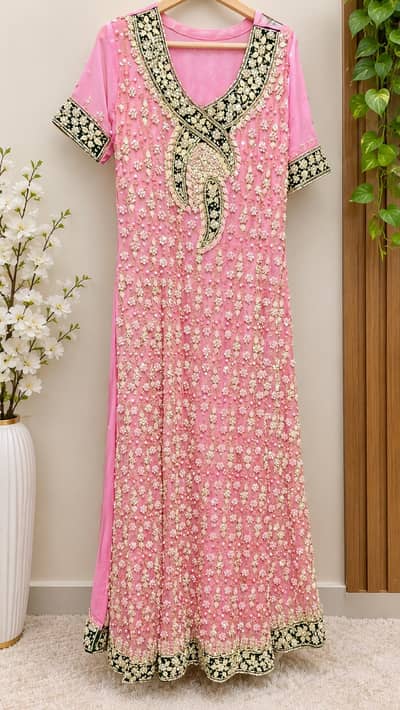 Heavy Chiffon Maxi with Dupatta – 2 Piece