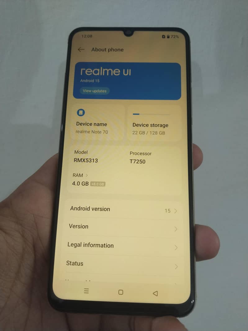 Realme Note 70 5