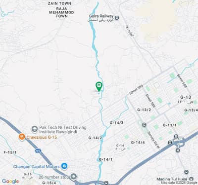 40-80 = 14 Marla Plot For Sale in F-14/4 Islamabad