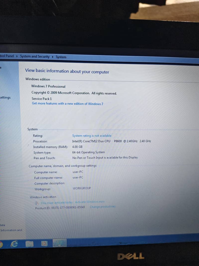 Dell laptop pc 0