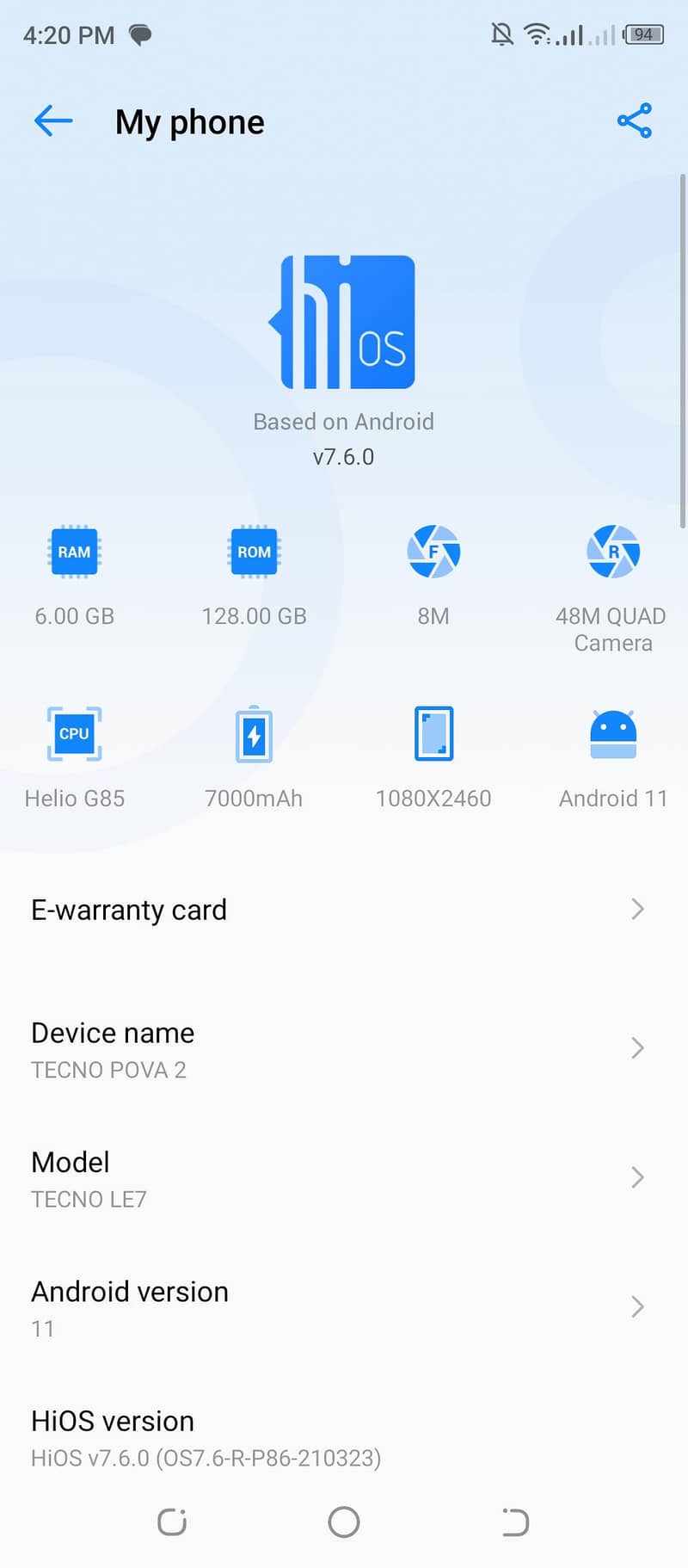 Tecno Pova 2 3