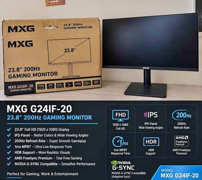 MXG G24IF-20 200Hz - Gaming monitor