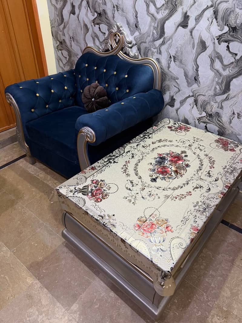 3pcs King Size Sofa Set 1