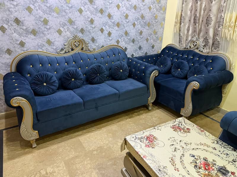 3pcs King Size Sofa Set 3