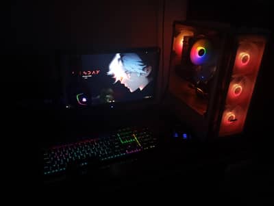 Gaming PC Core i7 6700k with AMD rx 590 8GB Graphic card