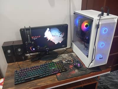 Gaming PC Core i7 6700k with AMD rx 590 8GB Graphic card