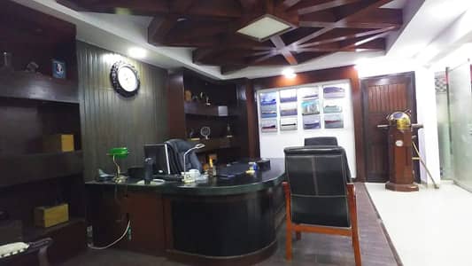 Spacious Office For Rent In Tauheed Commercial Area - 2,100 Sq Feet