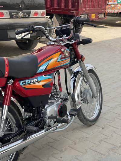 Open latter Honda cd 2027 model for sale fresh piece 160Km driven