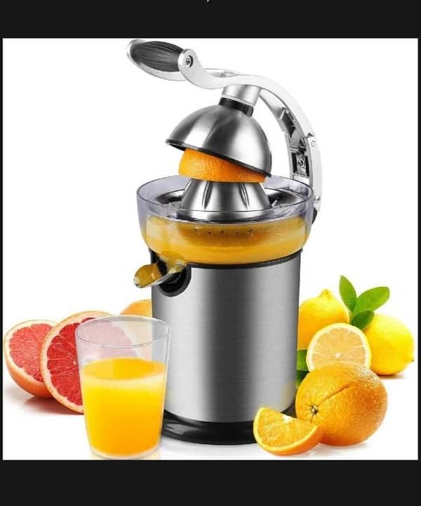 T  SILVER CREST ELECTRIC CITRUS JUICER COMMERCIAL BIG ORANGE GRAPEFRUIT JUICE MACHINE 130 WATTS