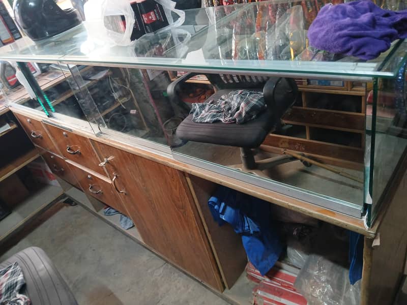 Commercial Wooden Display Racks & Wall Racks - Good Condition 1