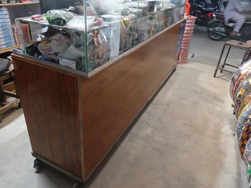 Commercial Wooden Display Racks & Wall Racks - Good Condition 3