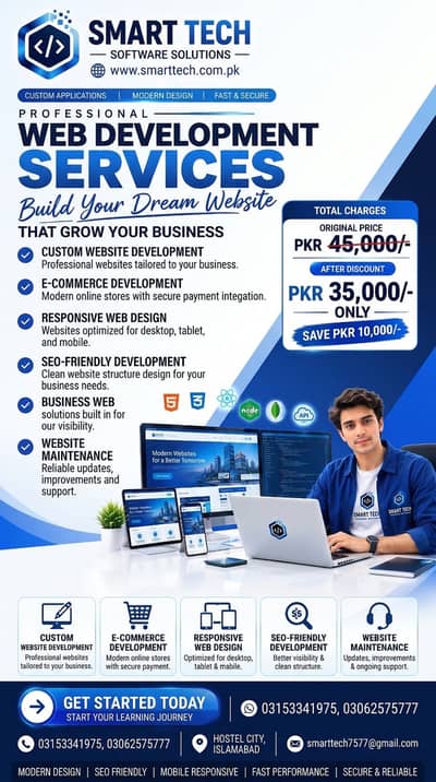 Professional Web Development Services | Build Your Dream Website