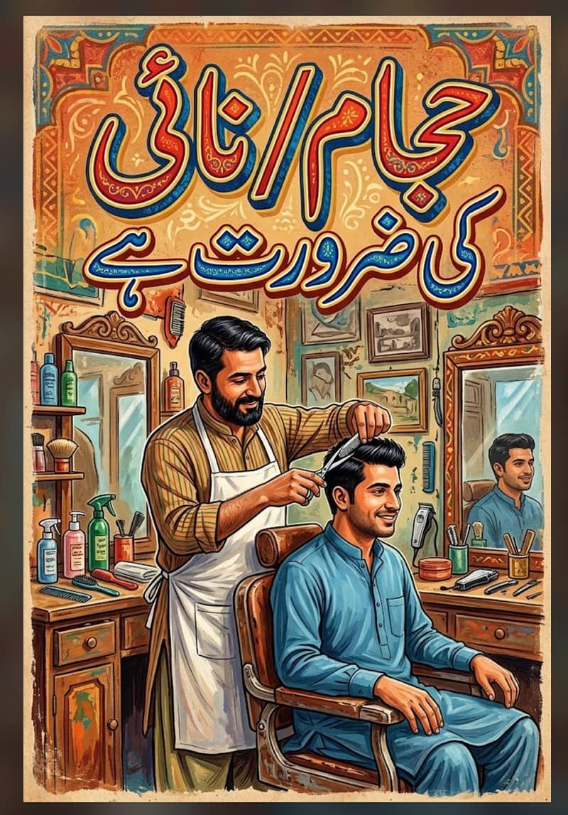 Barber Required نائی کی ضرورت ہے 0