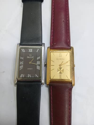 Sun Born Tank shaped watch Swister Tank shaped watch