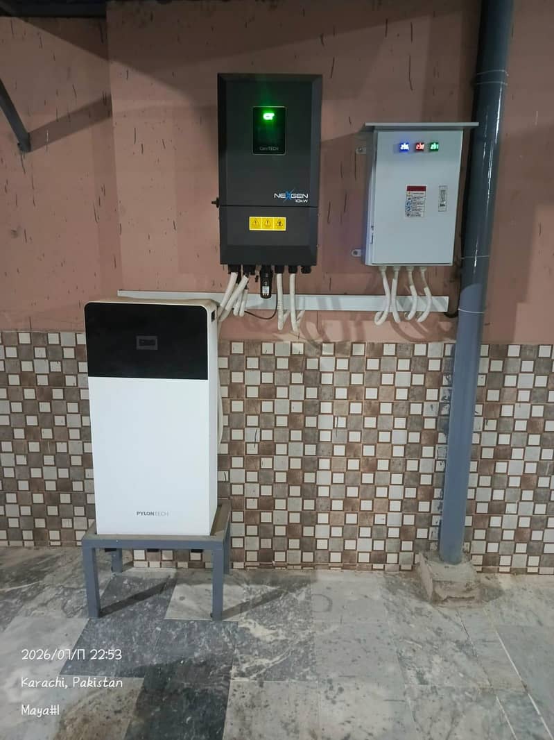 solar system installation 7