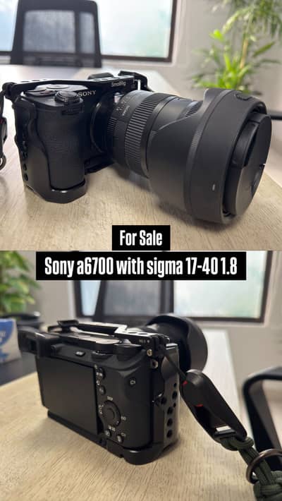 sony a6700 with sigma 17-40 1.8