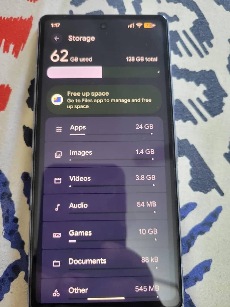 Google Pixel 7a 10/10 condition pta approved 4