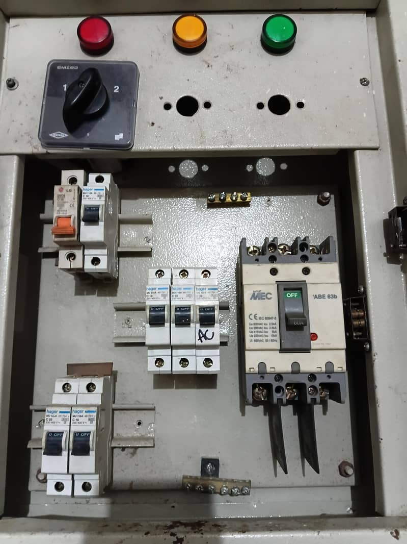 Electrical Distribution Panel DB Box 1