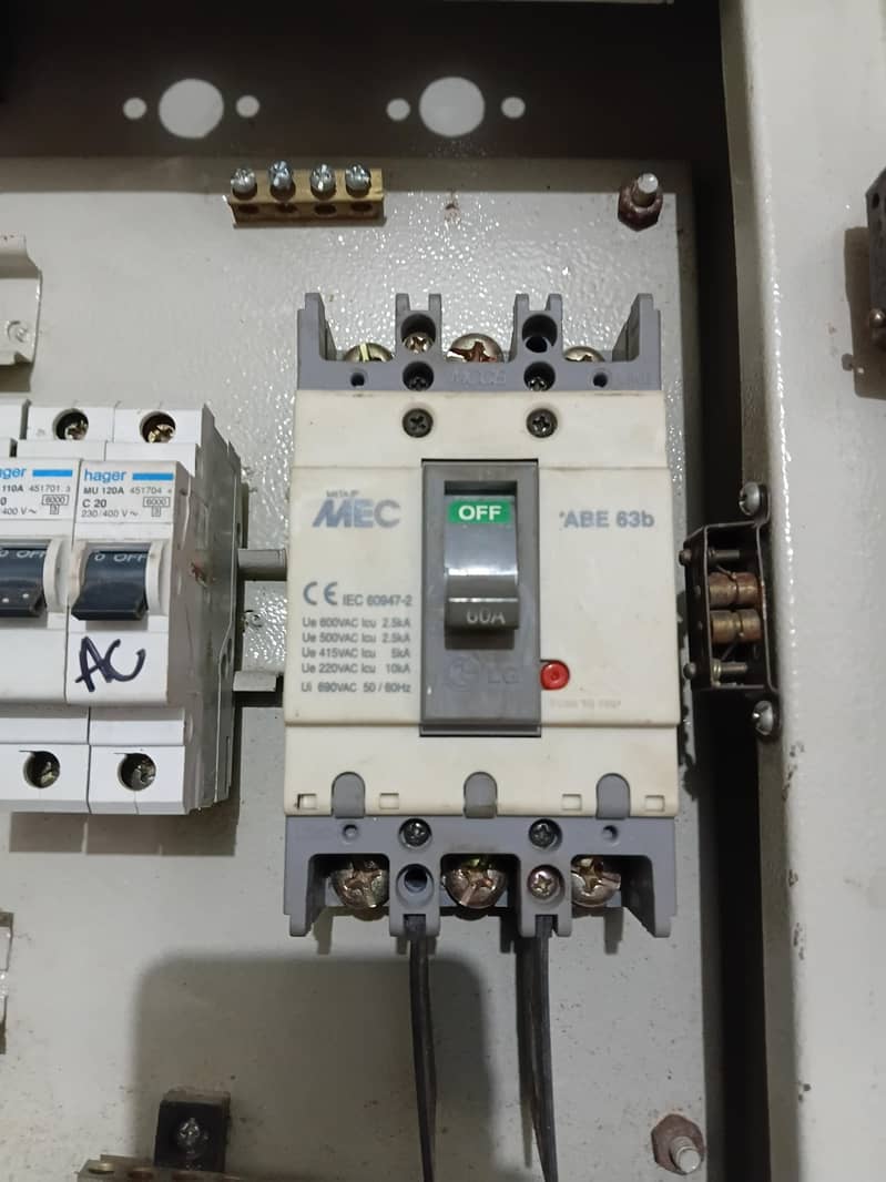 Electrical Distribution Panel DB Box 2
