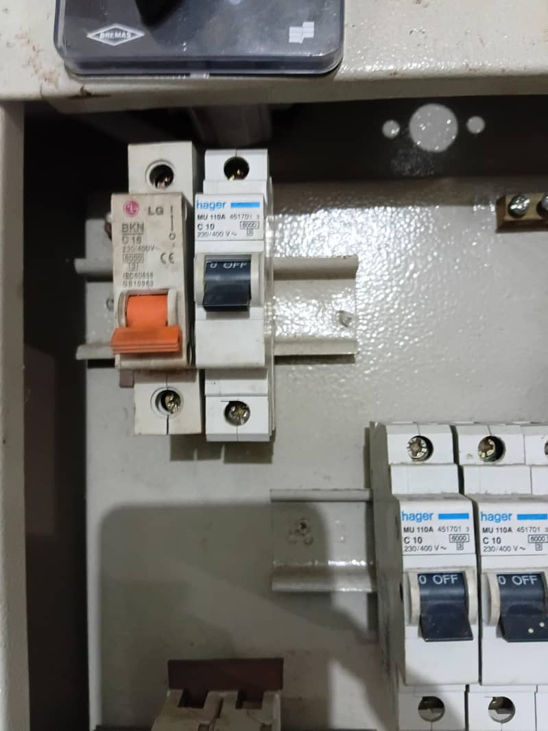 Electrical Distribution Panel DB Box 4