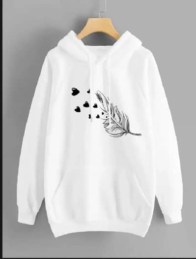 Women's Stitched fleece Pullover hoodie