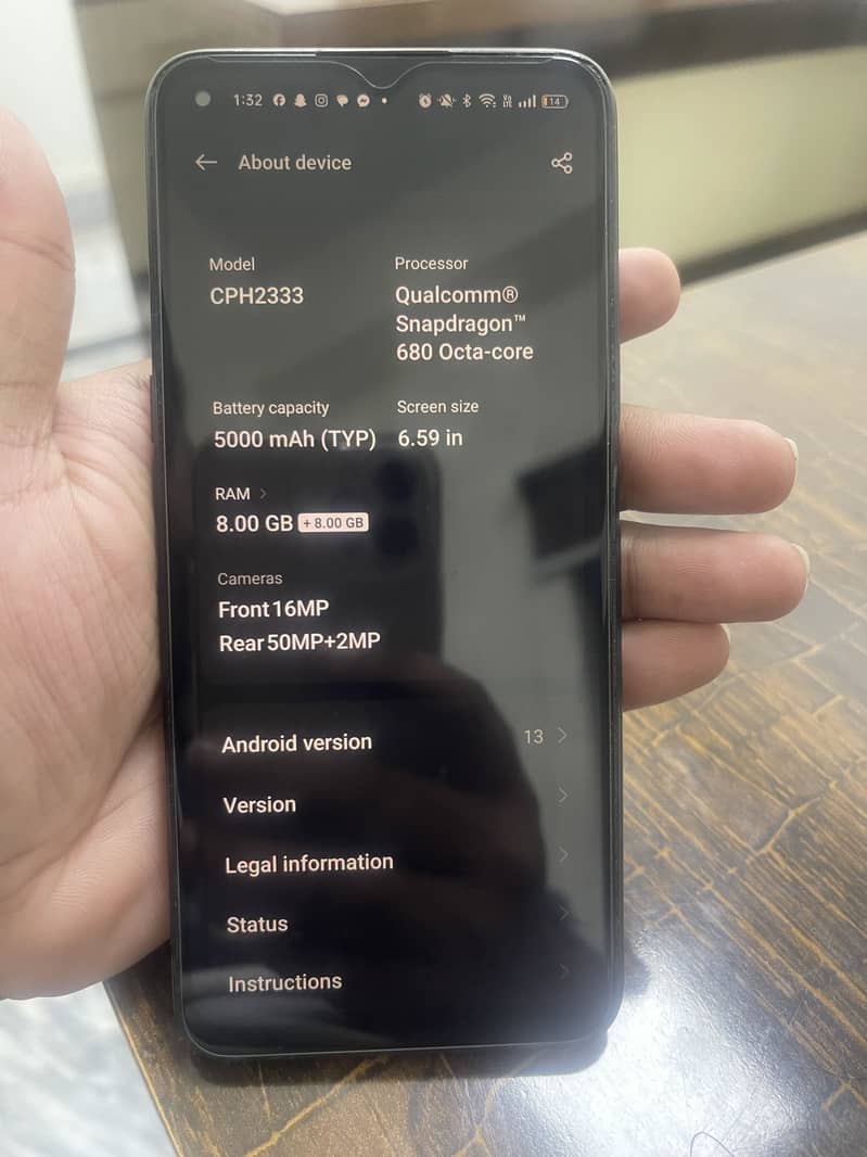 OPPO A96 7