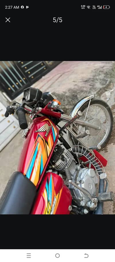 CG 125 Double Saman