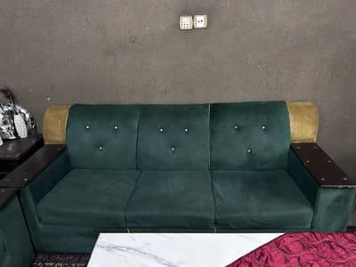 3 + 2 + 1 Sofa set for sale. Beautiful color