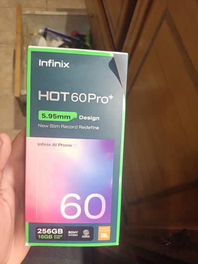 Infinix hot 60 pro plus full box