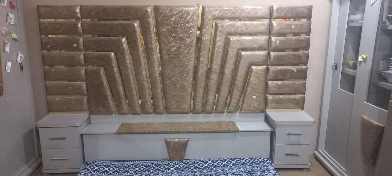 bed with mattress 1
