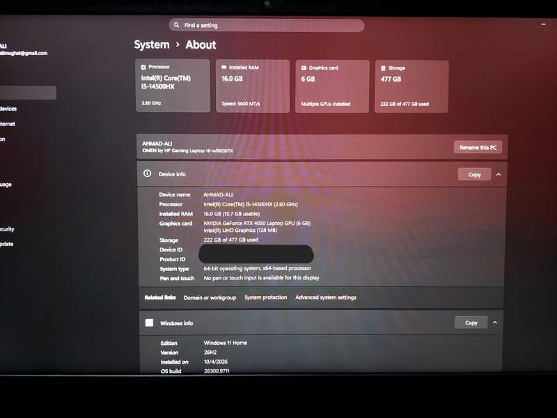 HP OMEN 16 6