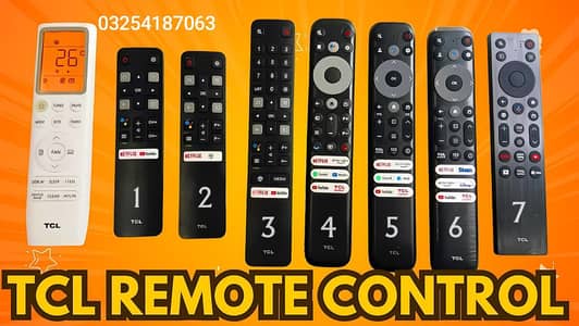 TCL remotes #TV LCD LED remotes #Original remotes