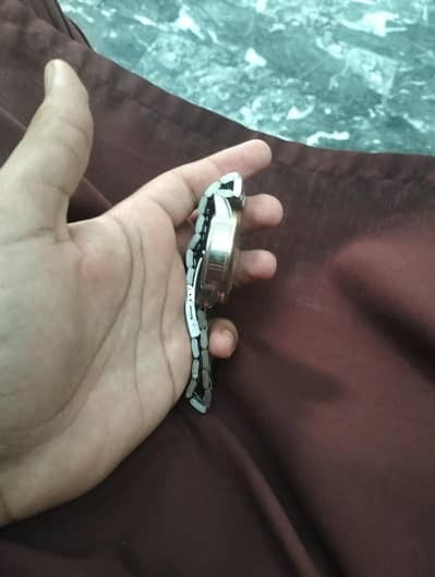Chain Strap Wrist Watch (Rolex Logo) – Low Price / Urgent Sale