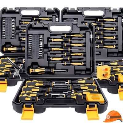Professional Screwdriver Set | Magnetic Bits & Precision Tools