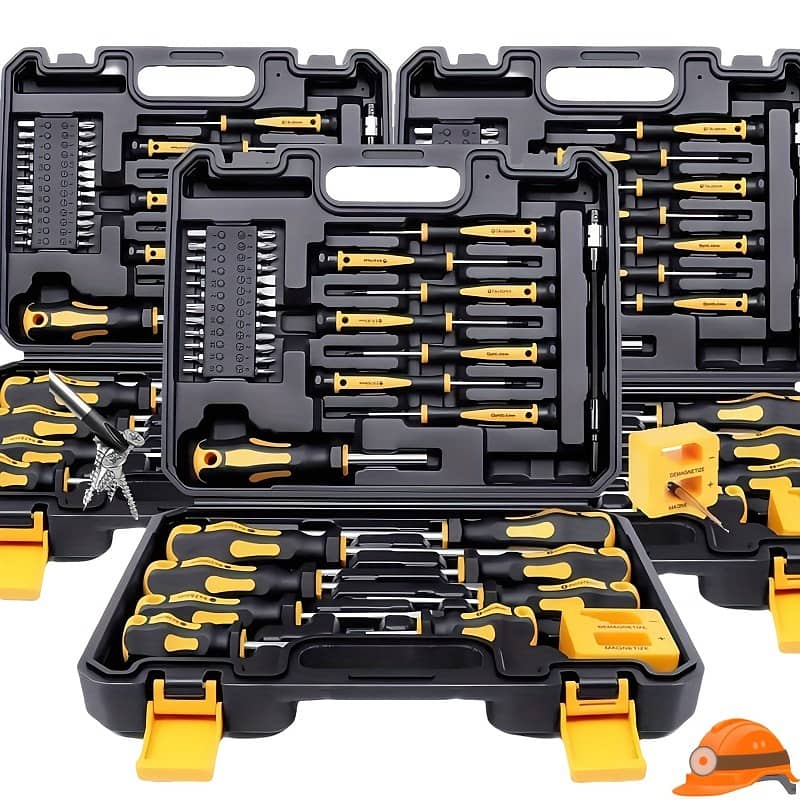 Professional Screwdriver Set | Magnetic Bits & Precision Tools 0