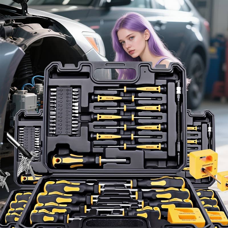 Professional Screwdriver Set | Magnetic Bits & Precision Tools 2
