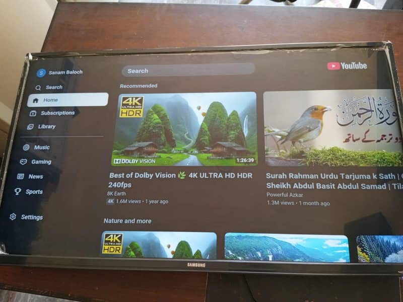 Samsung Android 40" 3