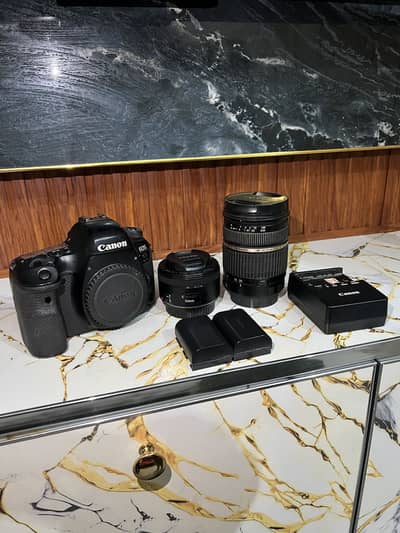 Canon 6D MarkII with tamron 28 75 2.8 & Canon 50mm