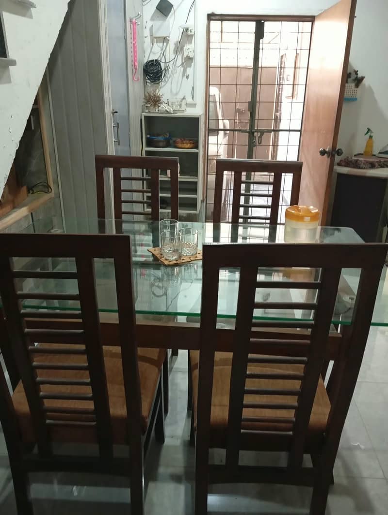 wooden dining table 2